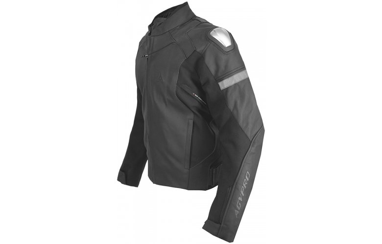 ΔΕΡΜΑΤΙΝΟ ΜΠΟΥΦΑΝ AGVPRO FACTORY ΜΕ ΚΑΜΠΟΥΡΑ BLACK