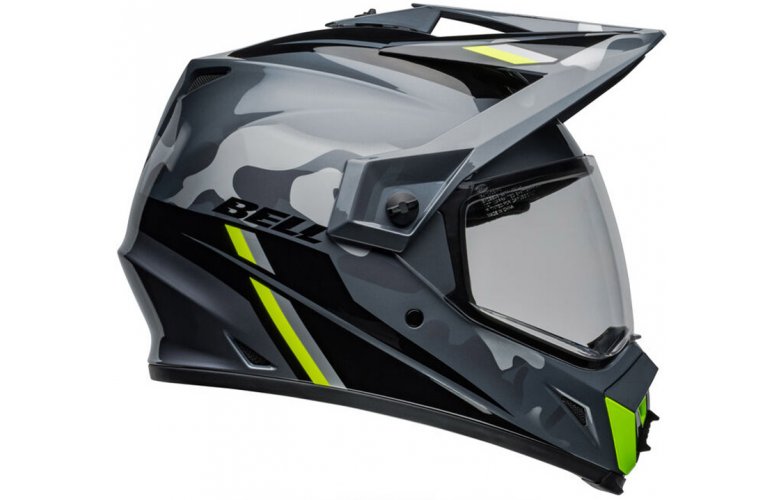 ΚΡΑΝΟΣ BELL MX-9 ADV MIPS ECE 22.06 ALPINE MATT BLACK CAMO / YELLOW