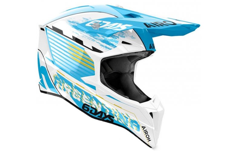 ΚΡΑΝΟΣ AIROH WRAAP SIX DAYS ARGENTINA 23 GLOSS