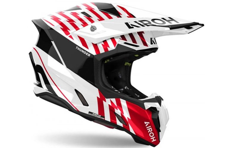 ΚΡΑΝΟΣ AIROH TWIST 3 THUNDER ECE 22.06 GLOSS RED