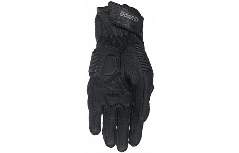 ΓΑΝΤΙΑ ΜΗΧΑΝΗΣ ΚΑΛΟΚΑΙΡΙΝΑ ΔΕΡΜΑΤΙΝΑ AGVPRO THUNDERBOLT V2 BLACK GVR25452