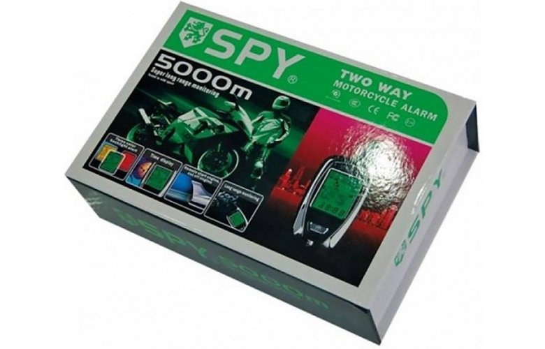 ΣΥΣΤΗΜΑ ΣΥΝΑΓΕΡΜΟΥ SPY 5000M TWO WAY MOTORCYCLE ALARM