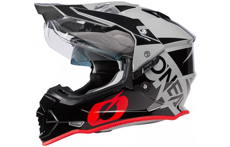 ΚΡΑΝΟΣ ONEAL SIERRA R V.23 GREY / BLACK / RED