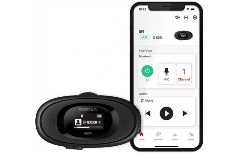 BLUETOOTH & EΝΔ/ΝΙΑ SENA 5R-01D DUAL HD SPEAKERS