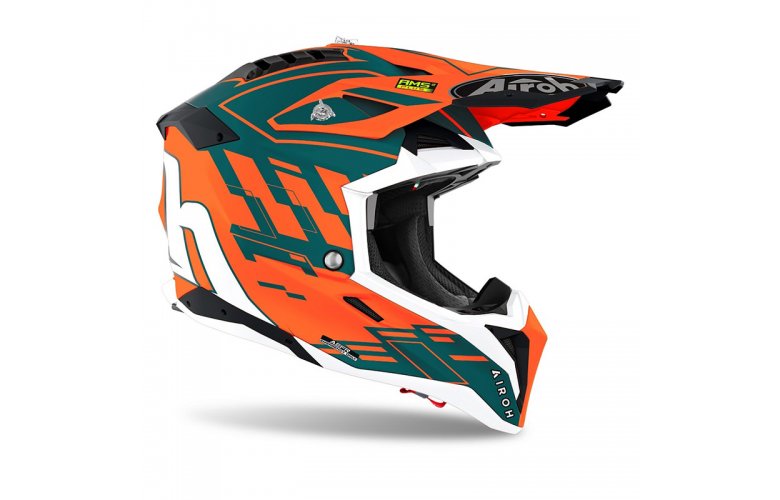 Κράνος Airoh Aviator 3 Rampage πορτοκαλί Matte