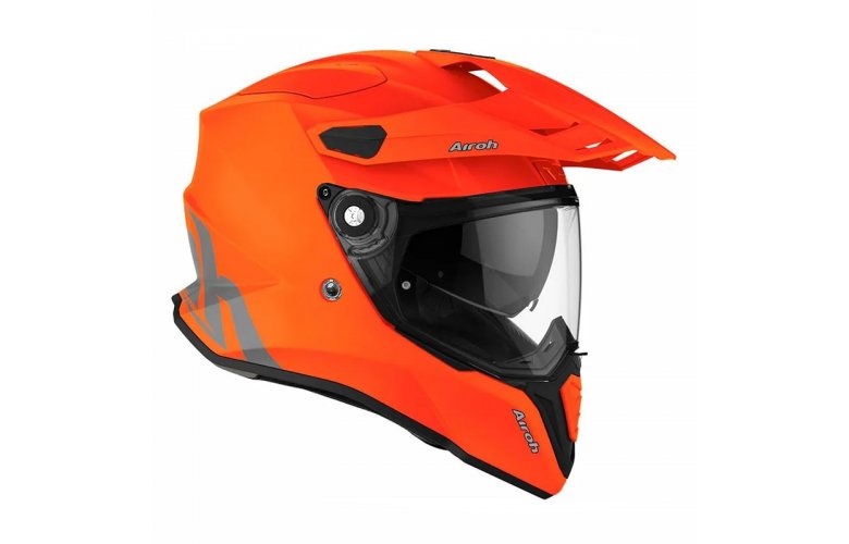 Κράνος Airoh Commander Color fluo πορτοκαλί Matte