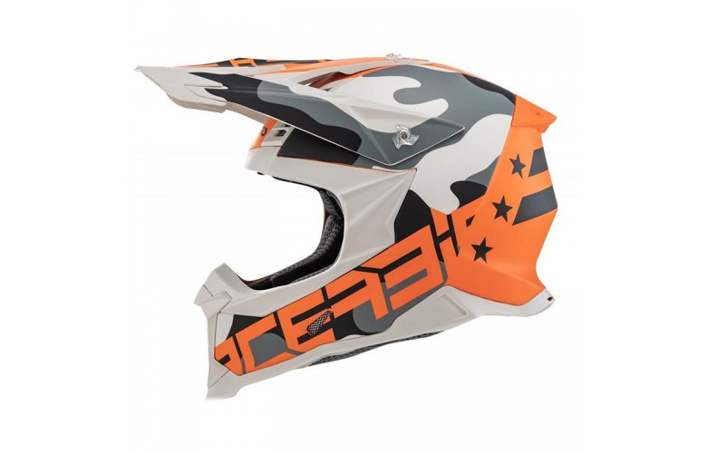 Κράνος Acerbis X-Racer VTR 23444209 πορτοκαλί/μαύρο