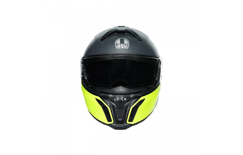 ΚΡΑΝΟΣ AGV TOURMODULAR ECE2206 MULTI - BALANCE MATT BLACK / YELLOW FLUO / GREY