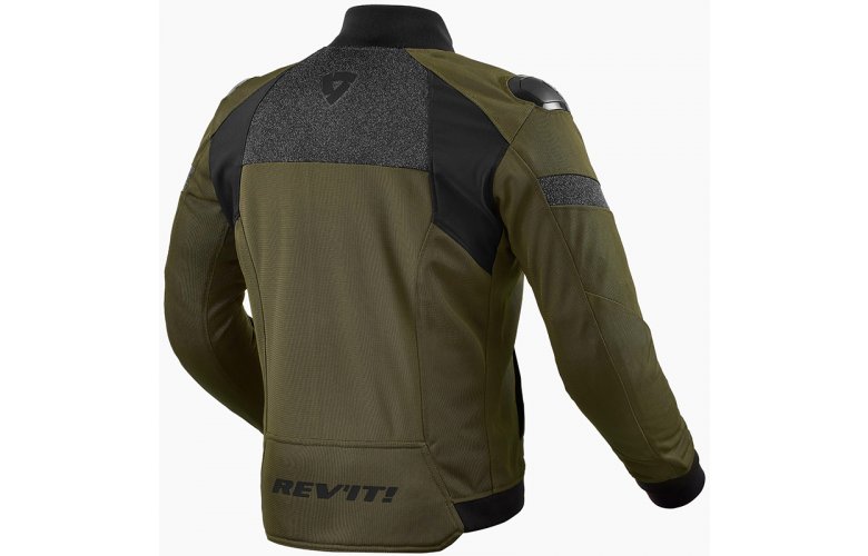 ΜΠΟΥΦΑΝ REVIT JACKET ACTION H2O BLACK / DARK GREEN FJT319
