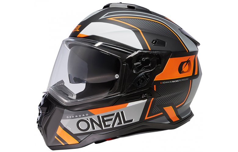 ΚΡΑΝΟΣ ONEAL DSRS SQUARE V.23 ECE 22.06 BLACK / GREY / ORANGE