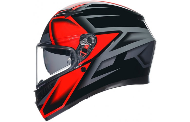ΚΡΑΝΟΣ K3 AGV E2206 MPLK COMPOUND BLACK / RED