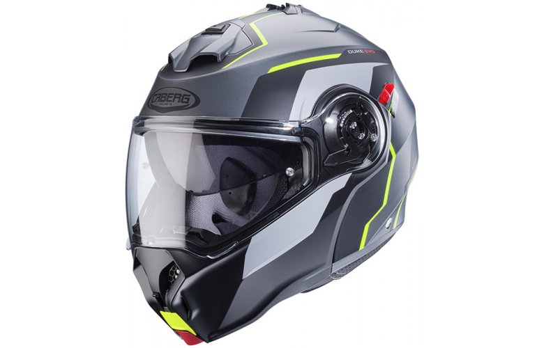 ΚΡΑΝΟΣ CABERG DUKE EVO MOVE MATT GUN METAL / BLACK / YELLOW FLUO