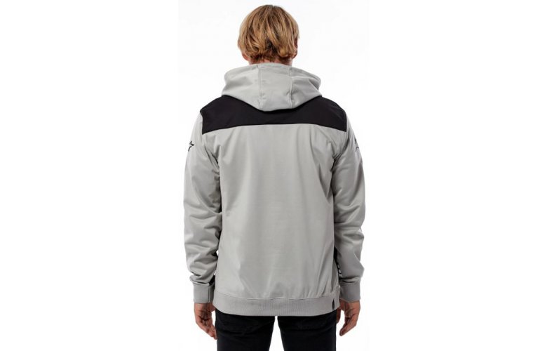 ΖΑΚΕΤΑ ALPINESTARS SESSIONS II FLEECE ΑΣΗΜΙ/ΜΑΥΡΟ