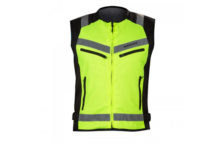 Γιλέκο Nordcode Hi-Vision μαύρο-fluo