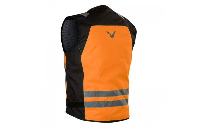 Γιλέκο Nordcode Hi-Vision μαύρο-πορτοκαλί