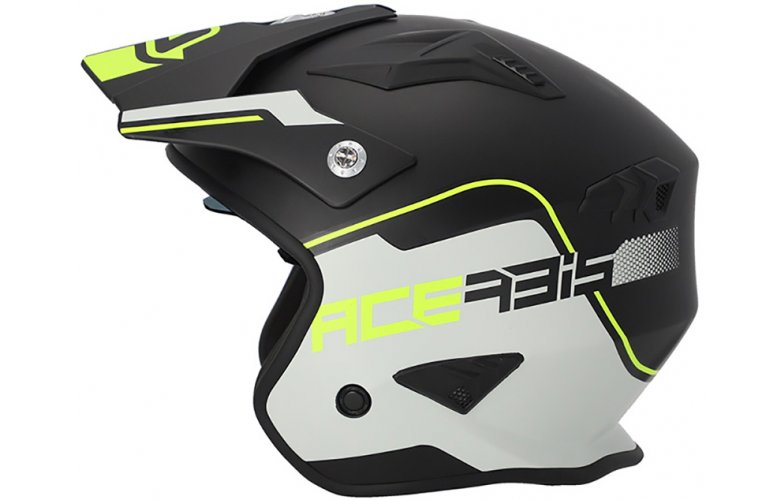 ΚΡΑΝΟΣ ACERBIS JET ARIA ECE 22.06 25055.457 BLACK / FLUO YELLOW