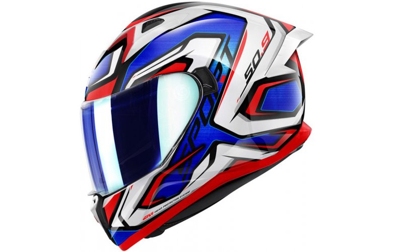ΚΡΑΝΟΣ GIVI H50.9 ATOMIC WHITE / BLUE / RED
