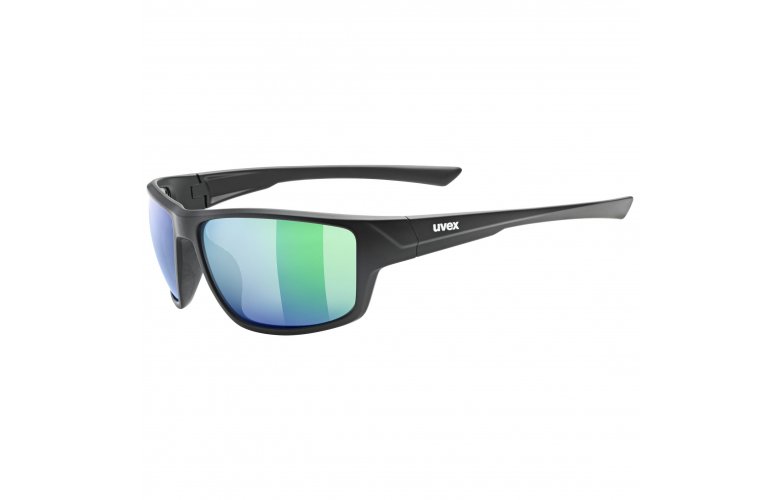 ΓΥΑΛΙΑ ΗΛΙΟΥ UVEX SPORTSTYLE 230 BLACK MATT/MIRROR GREEN