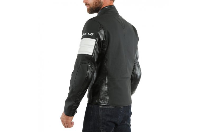 DAINESE SAN DIEGO Δερμάτινο Διάτρητο Μπουφάν Μαύρο