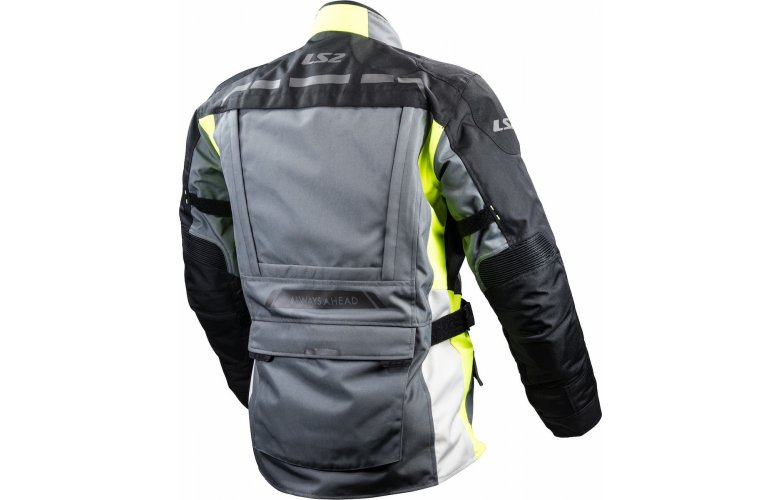 ΜΠΟΥΦΑΝ LS2 LANCE DARK GREY/FLUO YELLOW