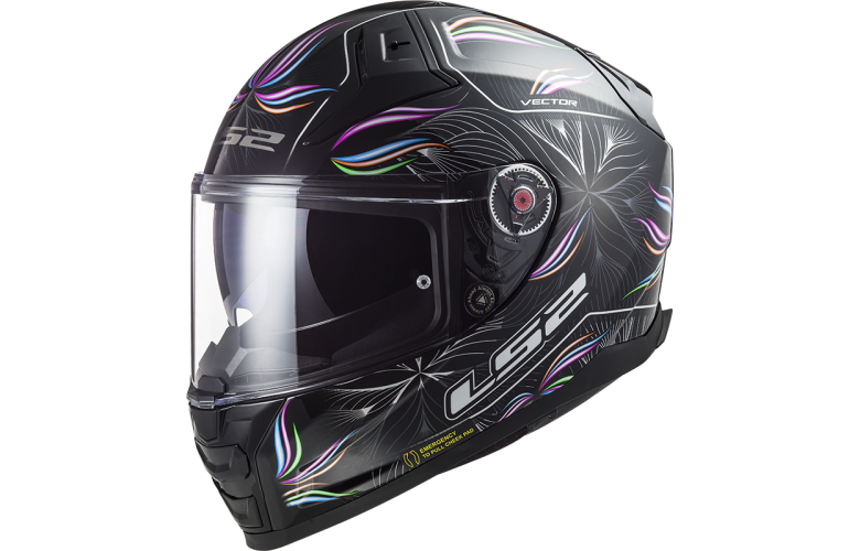 ΚΡΑΝΟΣ LS2 FF811 VECTOR II TROPICAL BLACK WHITE