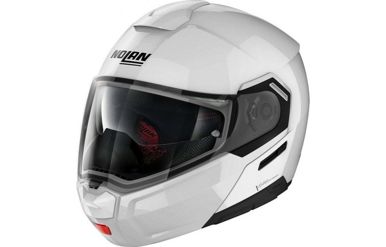 ΚΡΑΝΟΣ NOLAN N90-3 CLASSIC N-COM 5 METAL WHITE