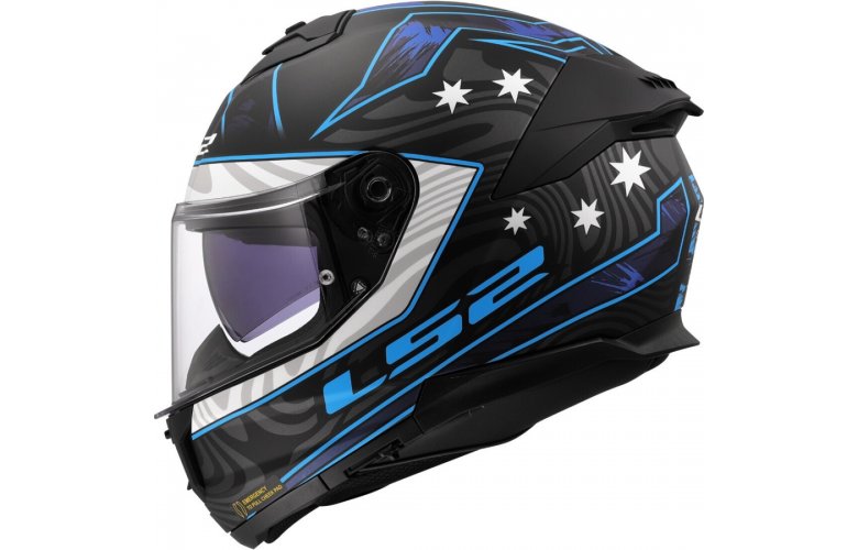 ΚΡΑΝΟΣ LS2 STREAM II FF808 GALDAM BLUE MATT