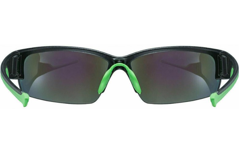 ΓΥΑΛΙΑ ΗΛΙΟΥ UVEX SPORTSTYLE 215 BLACK MATT GREEN/GREEN