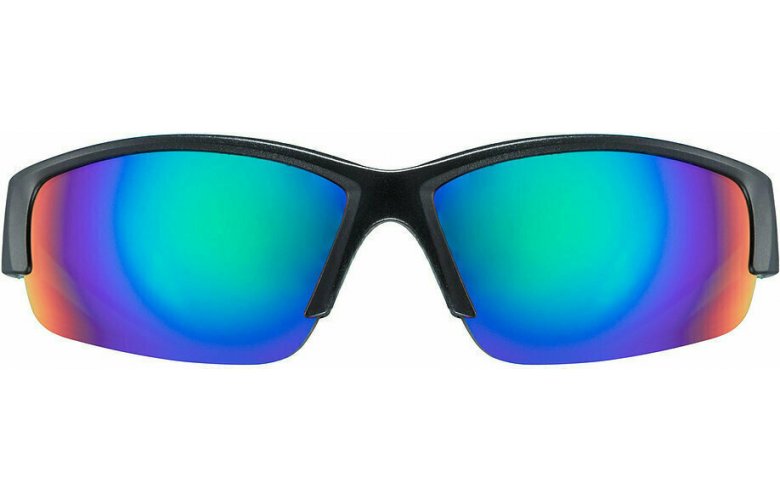 ΓΥΑΛΙΑ ΗΛΙΟΥ UVEX SPORTSTYLE 215 BLACK MATT GREEN/GREEN
