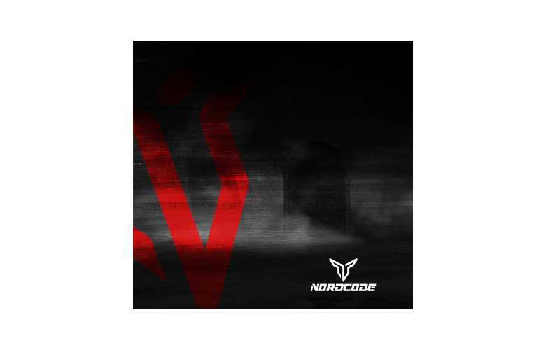 Φουλάρι Nordcode Tube Neck 4 Logo Μαυρο-Κοκκινο