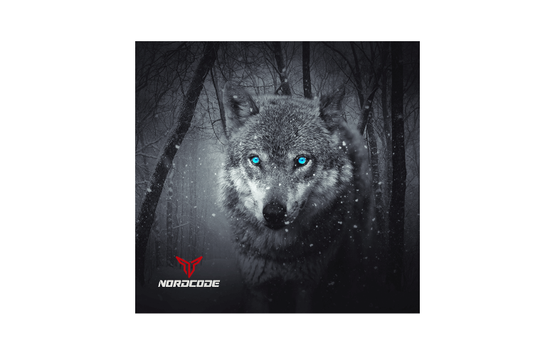 Προστασία λαιμού Nordcode Tube neck 12 Wolf μαύρο/γκρι