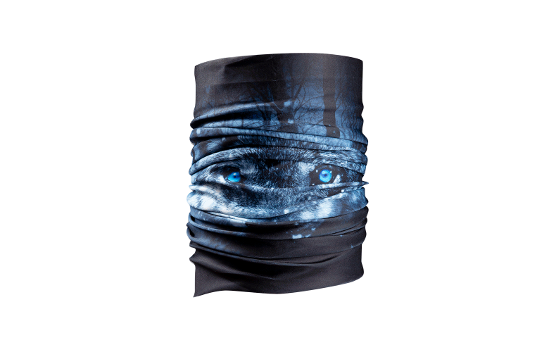 Προστασία λαιμού Nordcode Tube neck 12 Wolf μαύρο/γκρι