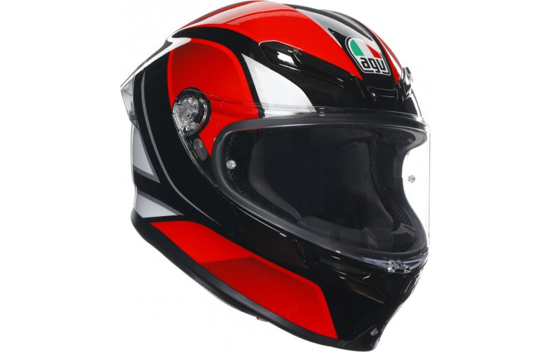 Κράνος AGV K6S E2206 Hyphen Black Red White