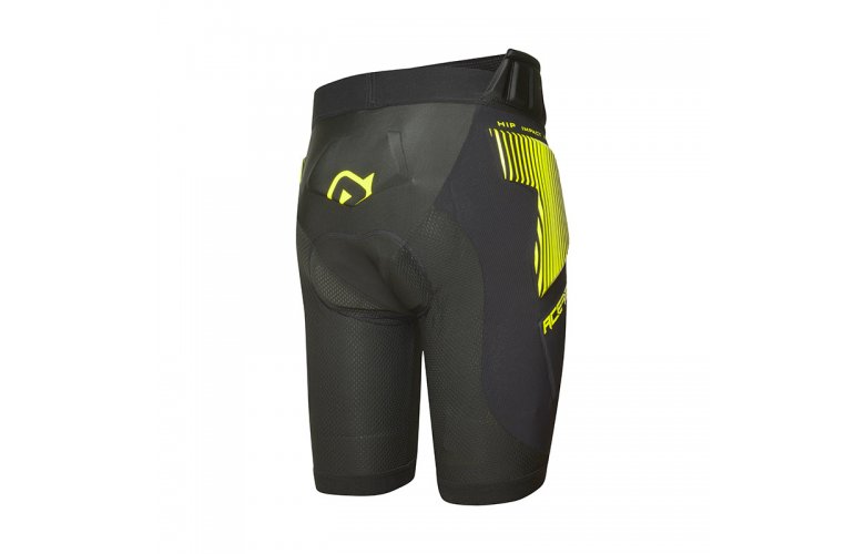 Shorts Acerbis Soft Rush Μαύρο-Κίτρινο 24527.318