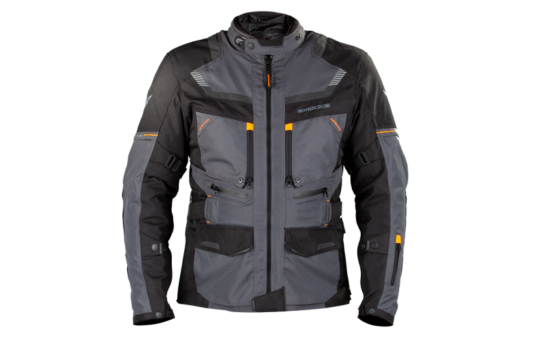 Μπουφάν Nordcode Adventure Evo dark γκρι-πορτοκαλί
