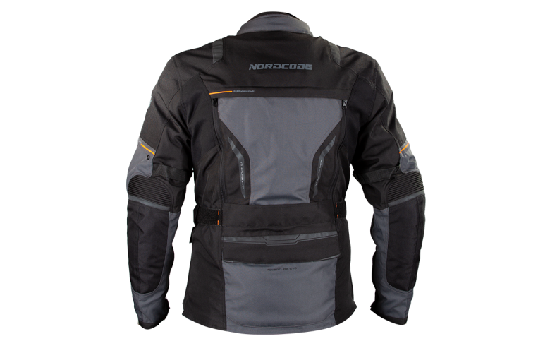 Μπουφάν Nordcode Adventure Evo dark γκρι-πορτοκαλί