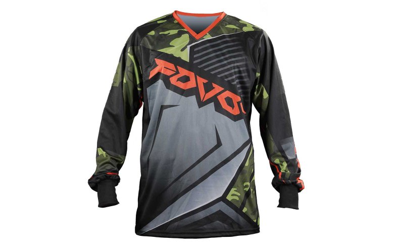 Μπλούζα MX Fovos Atlas II Black/Orange