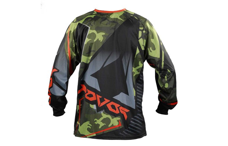 Μπλούζα MX Fovos Atlas II Black/Orange