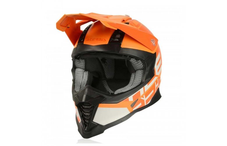 Κράνος Acerbis X-Racer VTR πορτοκαλί-πορτοκαλί