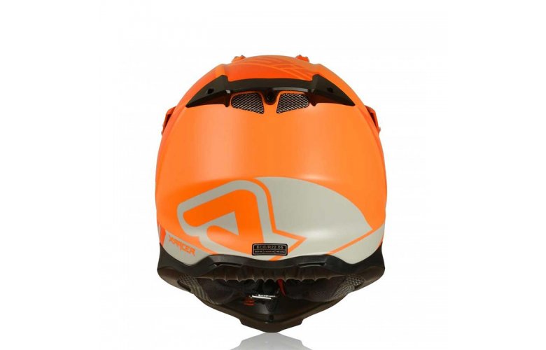 Κράνος Acerbis X-Racer VTR πορτοκαλί-πορτοκαλί