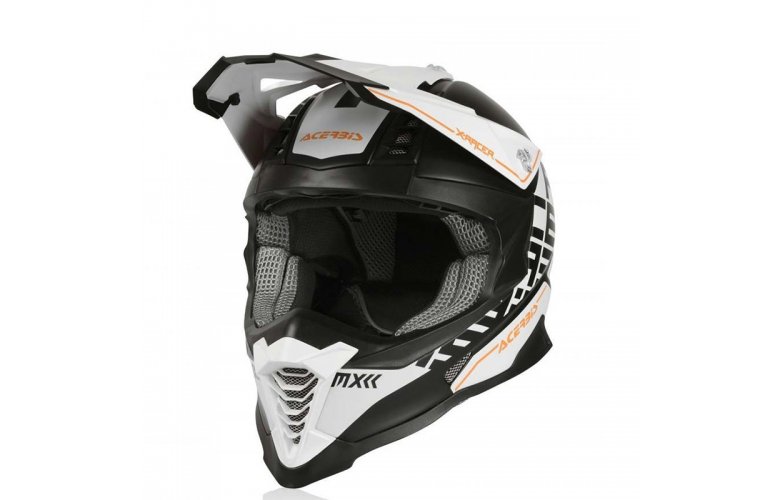 Κράνος Acerbis X-Racer VTR άσπρο-μαύρο