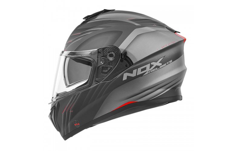 ΚΡΑΝΟΣ NOX N918 Upside μαύρο/κόκκινο