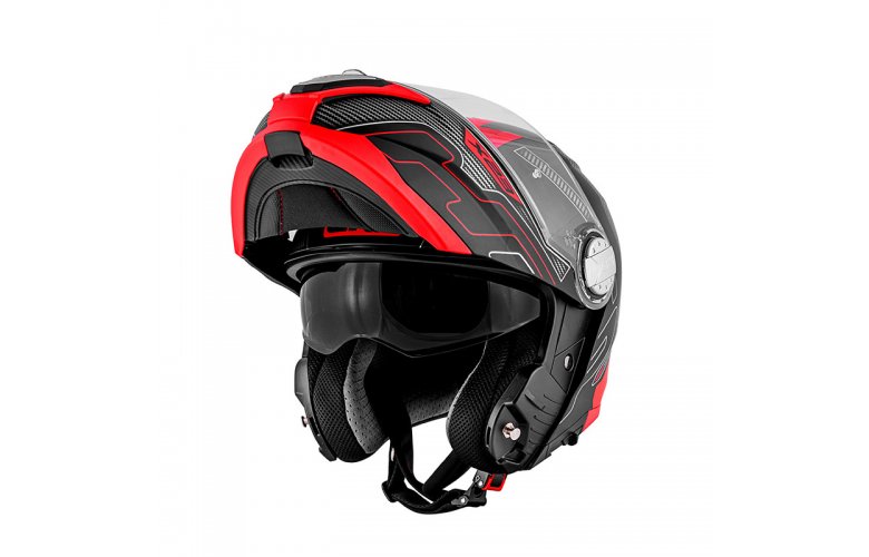 Κράνος Givi HX23 Syndey Project Matt Black/Titanium/Red