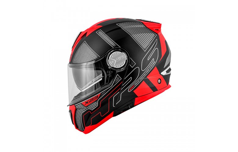 Κράνος Givi HX23 Syndey Project Matt Black/Titanium/Red