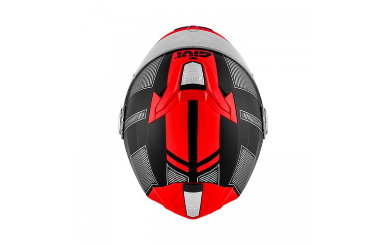 Κράνος Givi HX23 Syndey Project Matt Black/Titanium/Red