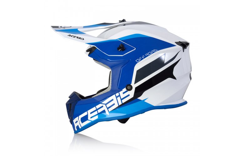 Κράνος Acerbis Linear 24473.232 άσπρο/μπλε