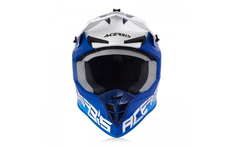 Κράνος Acerbis Linear 24473.232 άσπρο/μπλε