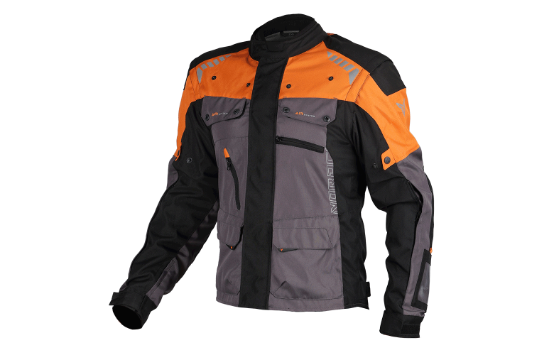 Μπουφάν Μηχανής Nordcode X-Cross Γκρι/Πορτοκαλί