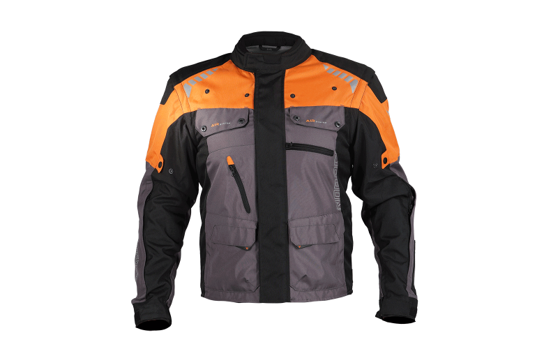 Μπουφάν Μηχανής Nordcode X-Cross Γκρι/Πορτοκαλί
