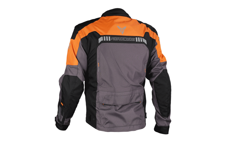 Μπουφάν Μηχανής Nordcode X-Cross Γκρι/Πορτοκαλί